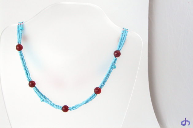 Turquoise & Carnelian
