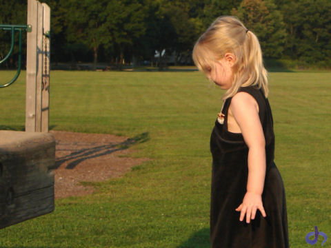 Ya'el on the Playground